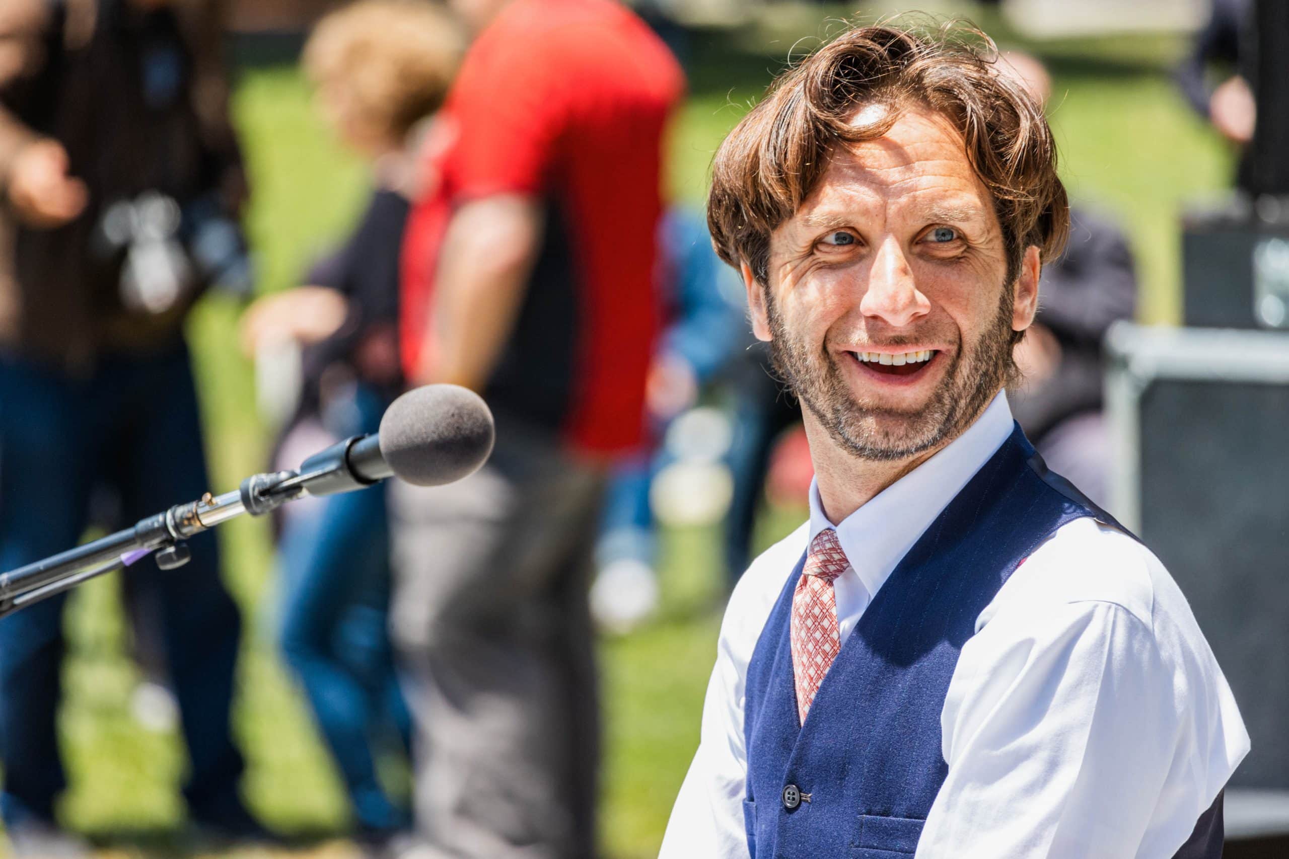 Rob Reich Swings Left at the 2023 Yerba Buena Gardens Festival