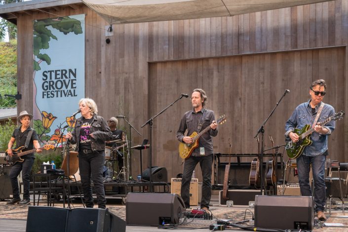 Lucinda Williams, Jobi Riccio at Stern Grove