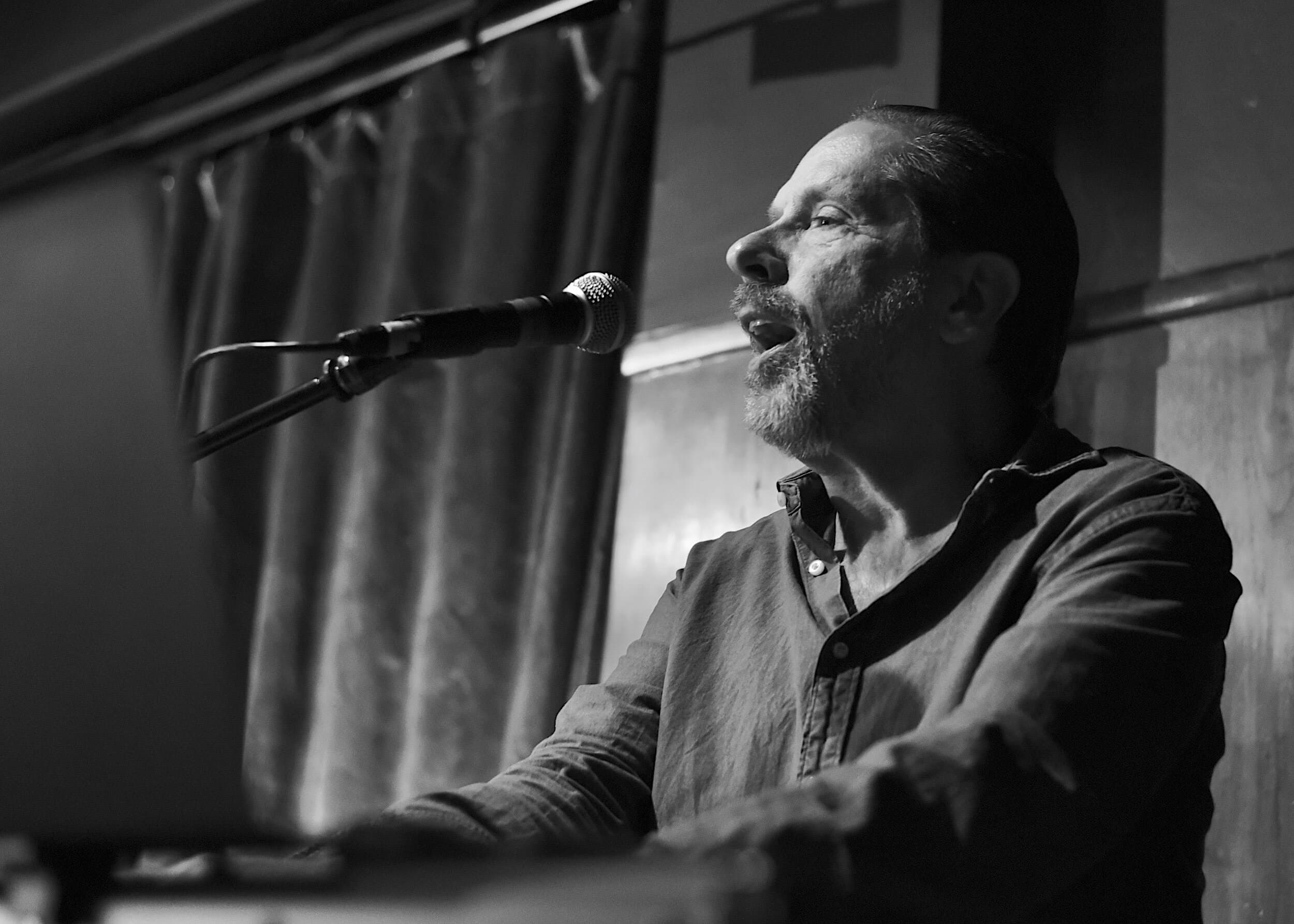 Sam Barry of The Starling Six at Peri's Tavern in Fairfax by William Wayland