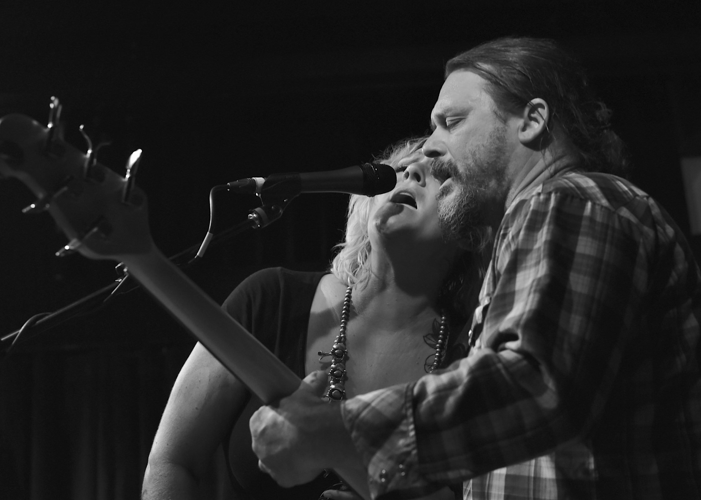 Amy Gervais-Cutcomb and Taylor Cutcomb of The Starling Six at Peri's Tavern by William Wayland